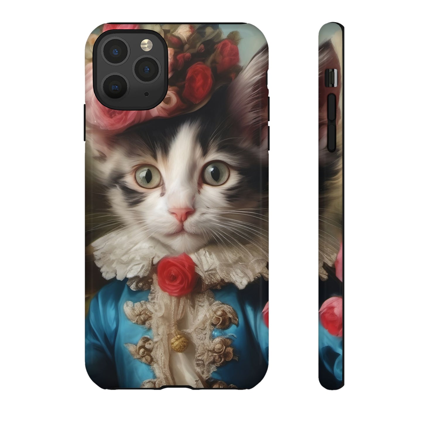 Rococo Cat Tough Phone Cases (A Kitten)