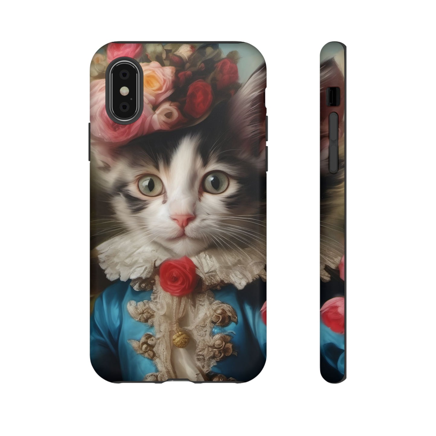 Rococo Cat Tough Phone Cases (A Kitten)