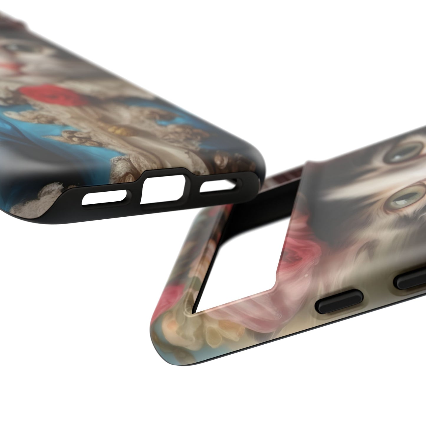 Rococo Cat Tough Phone Cases (A Kitten)