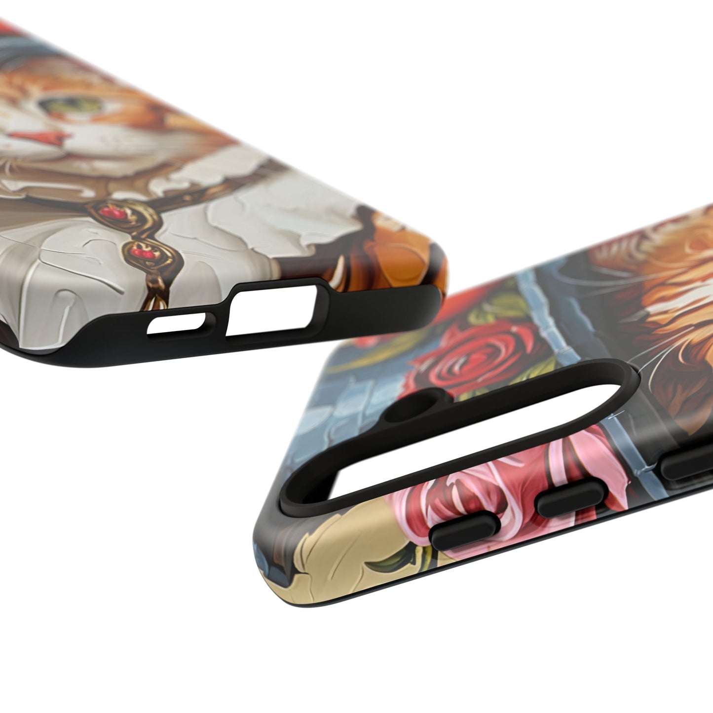Oil Painting Cat Tough Phone Cases (A Gentleman)