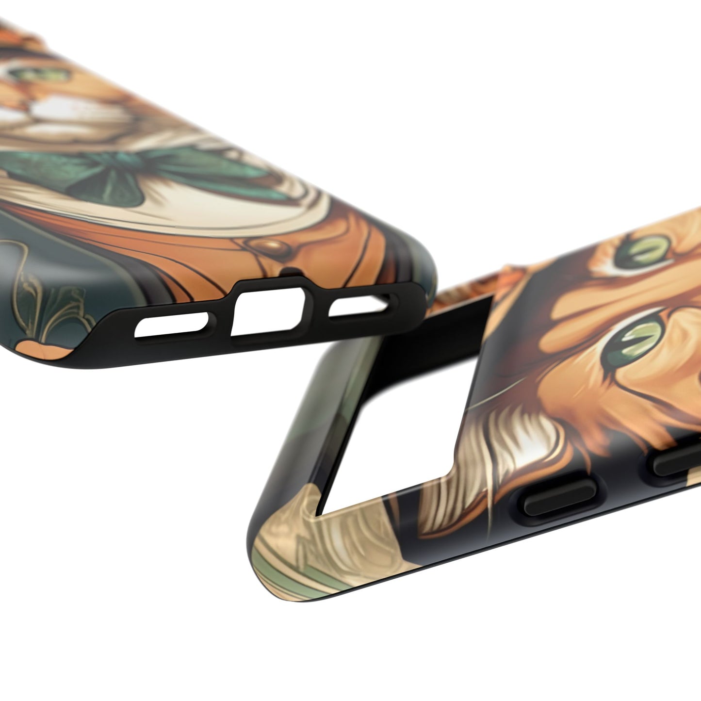 Alphonse Mucha Tough Phone Cases (A gentleman cat)