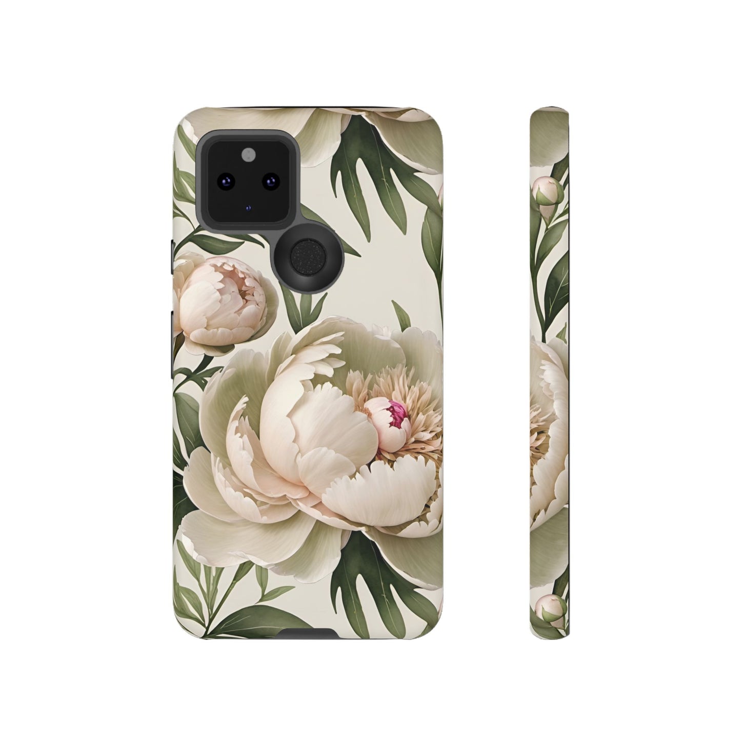 Watercolor Large Peonies Tough Cases