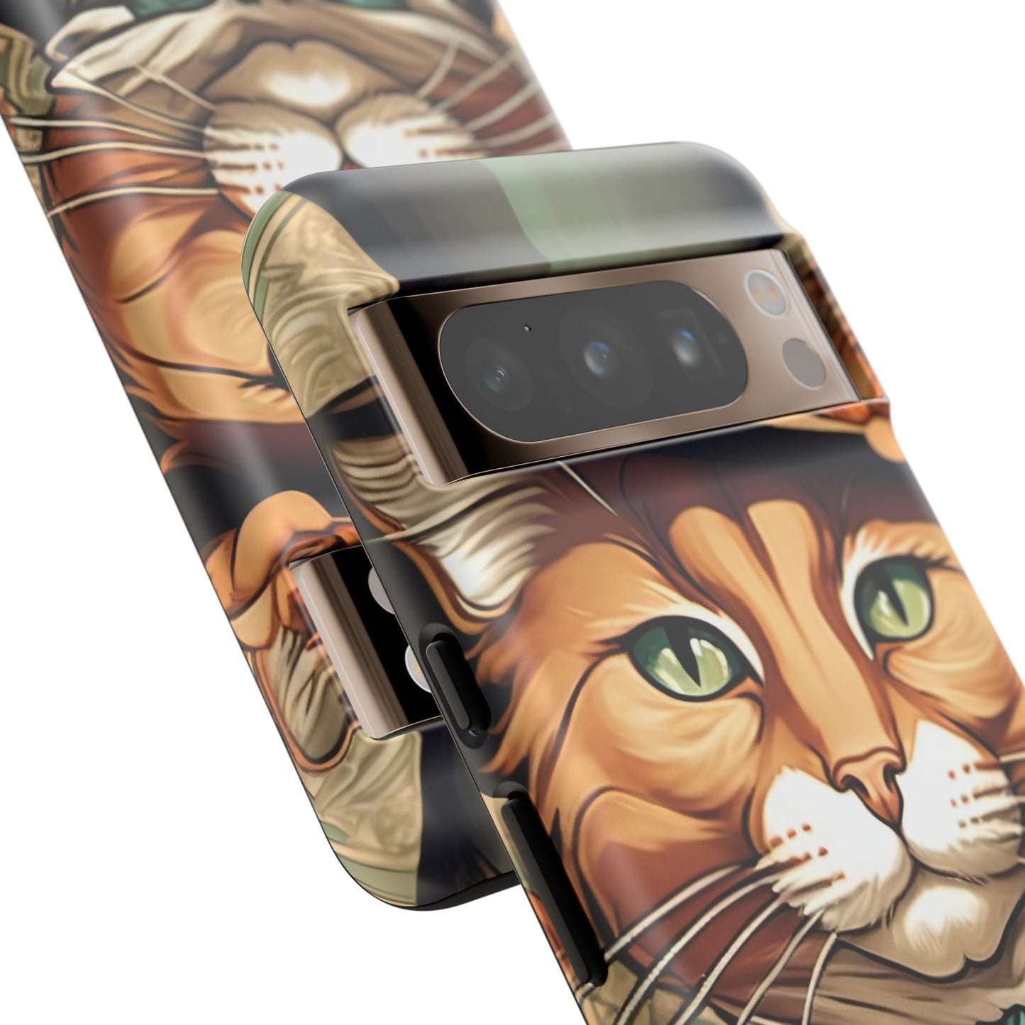 Alphonse Mucha Tough Phone Cases (A gentleman cat)