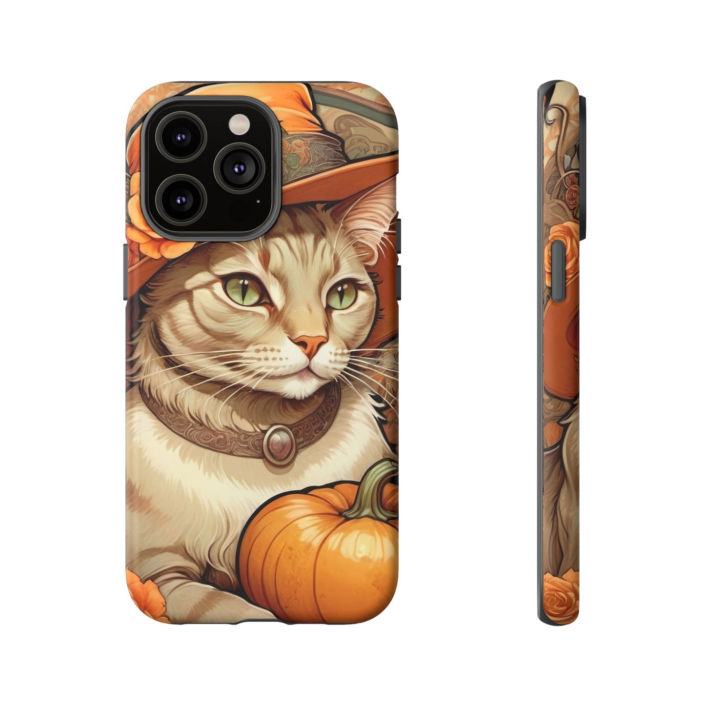 Halloween Alphonse Mucha Tough Phone Cases