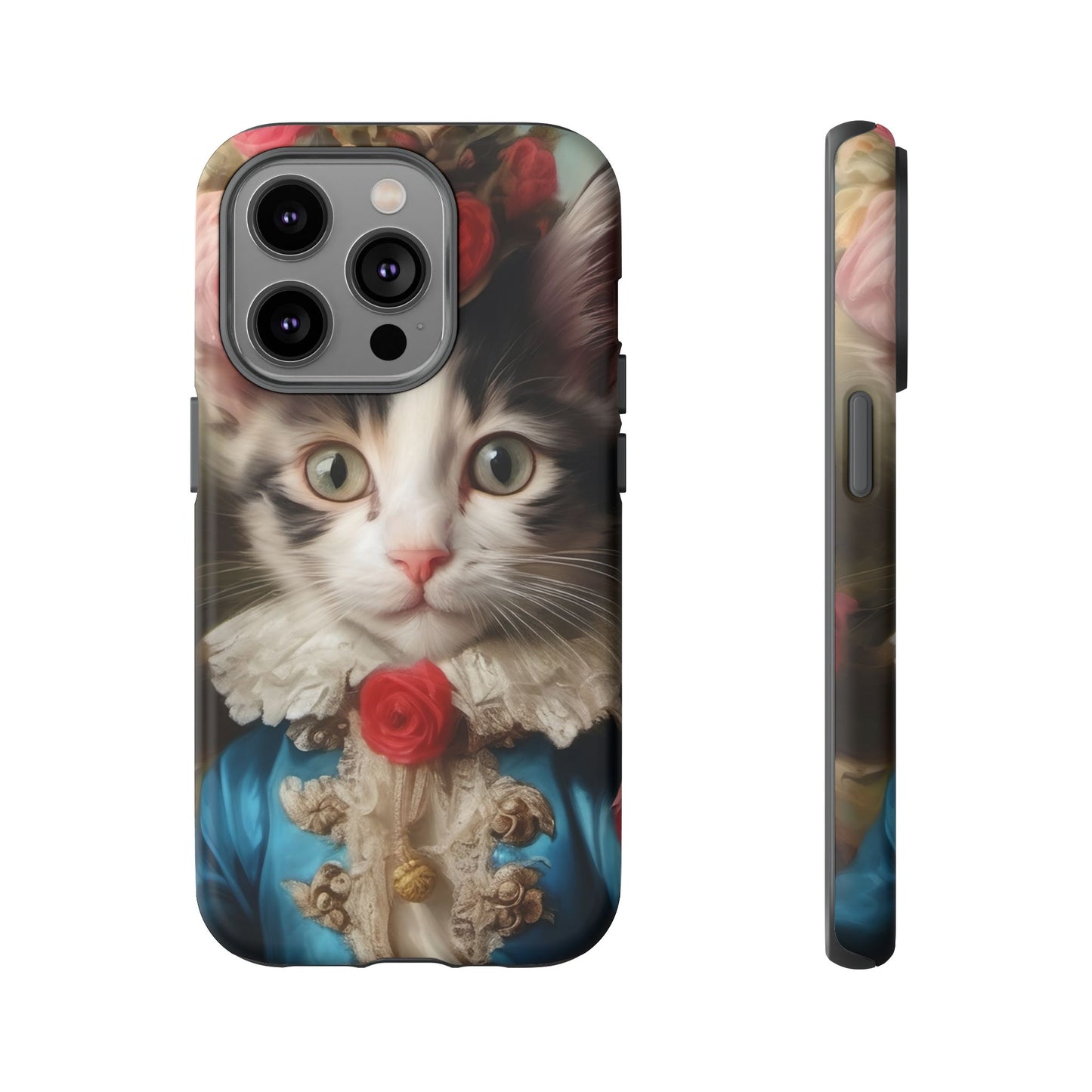 Rococo Cat Tough Phone Cases (A Kitten)