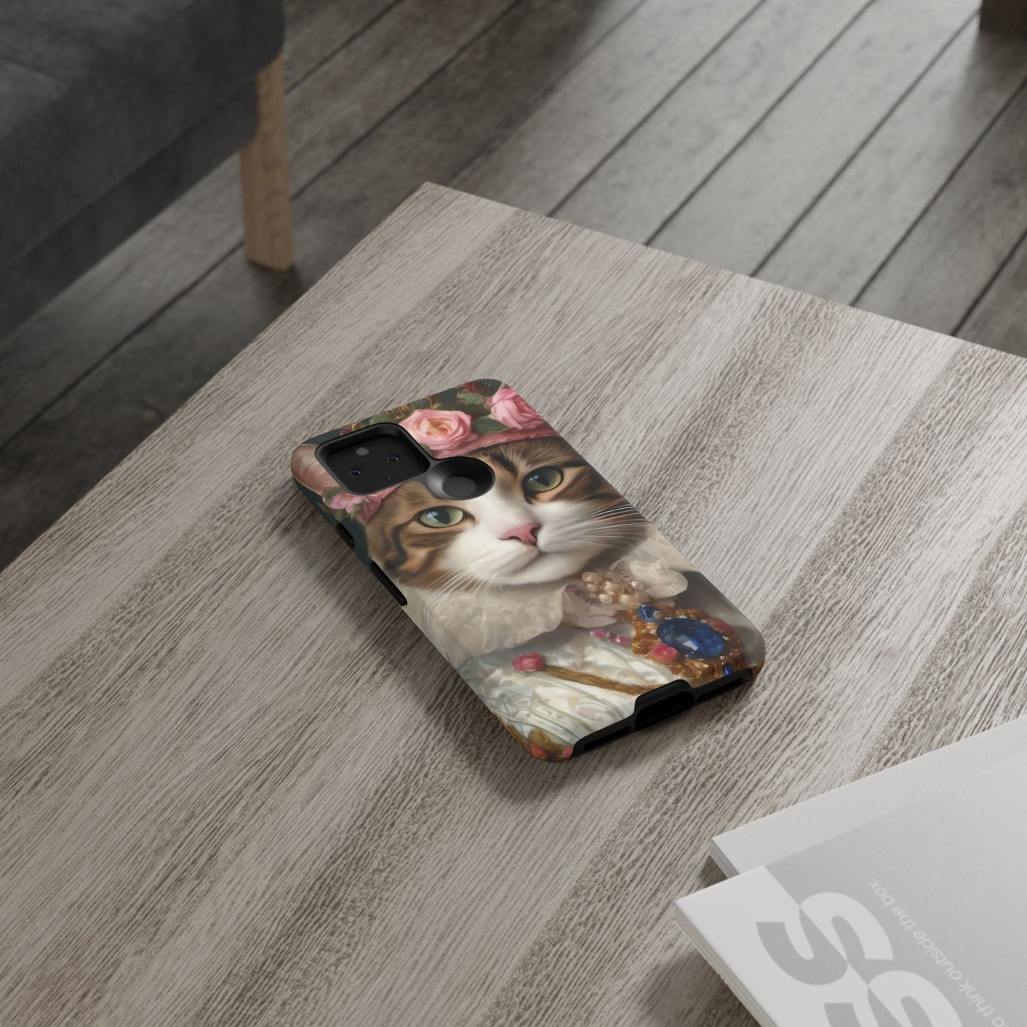 Rococo Cat Tough Phone Cases (A Queen)