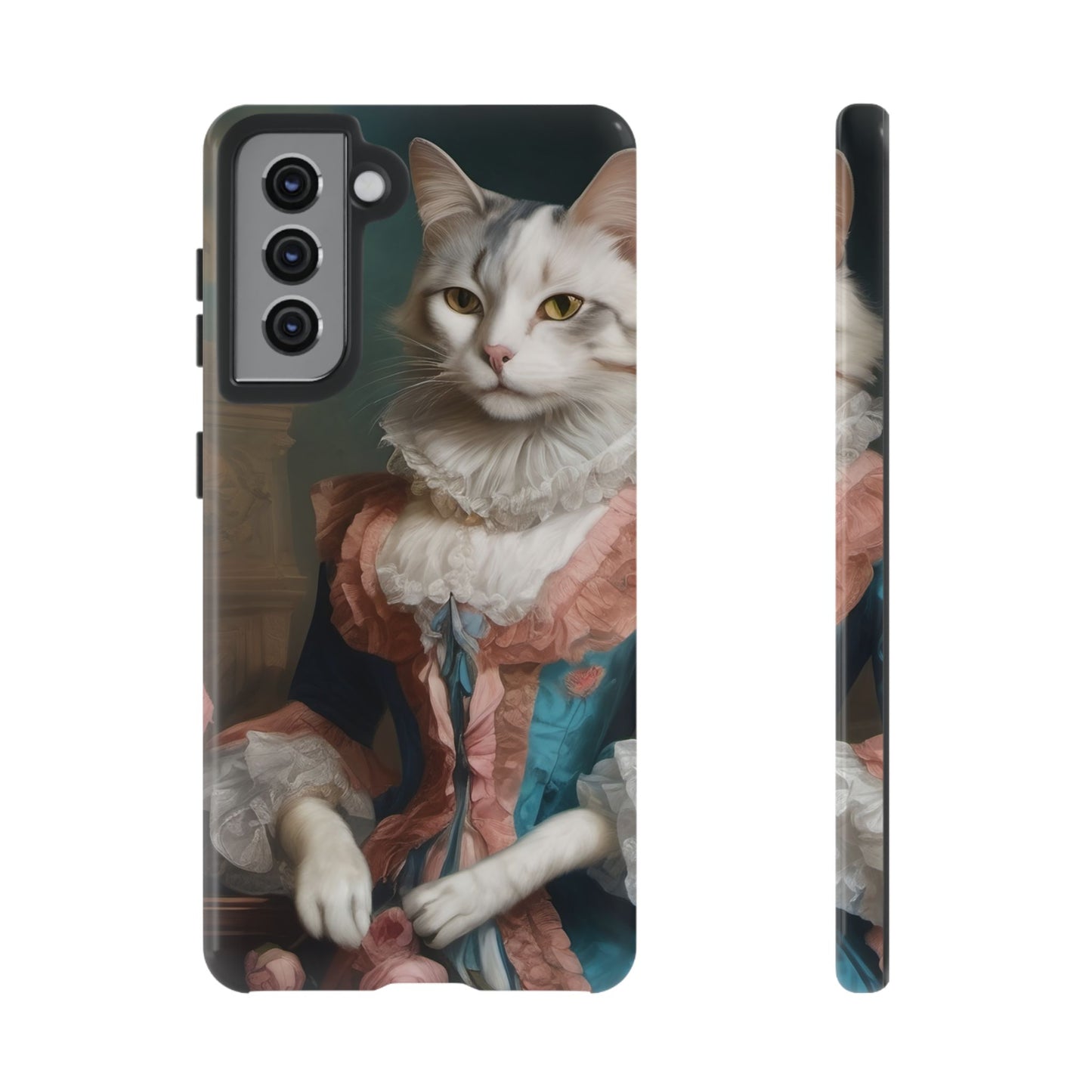 Rococo Cat Tough Phone Cases (A Queen 3)