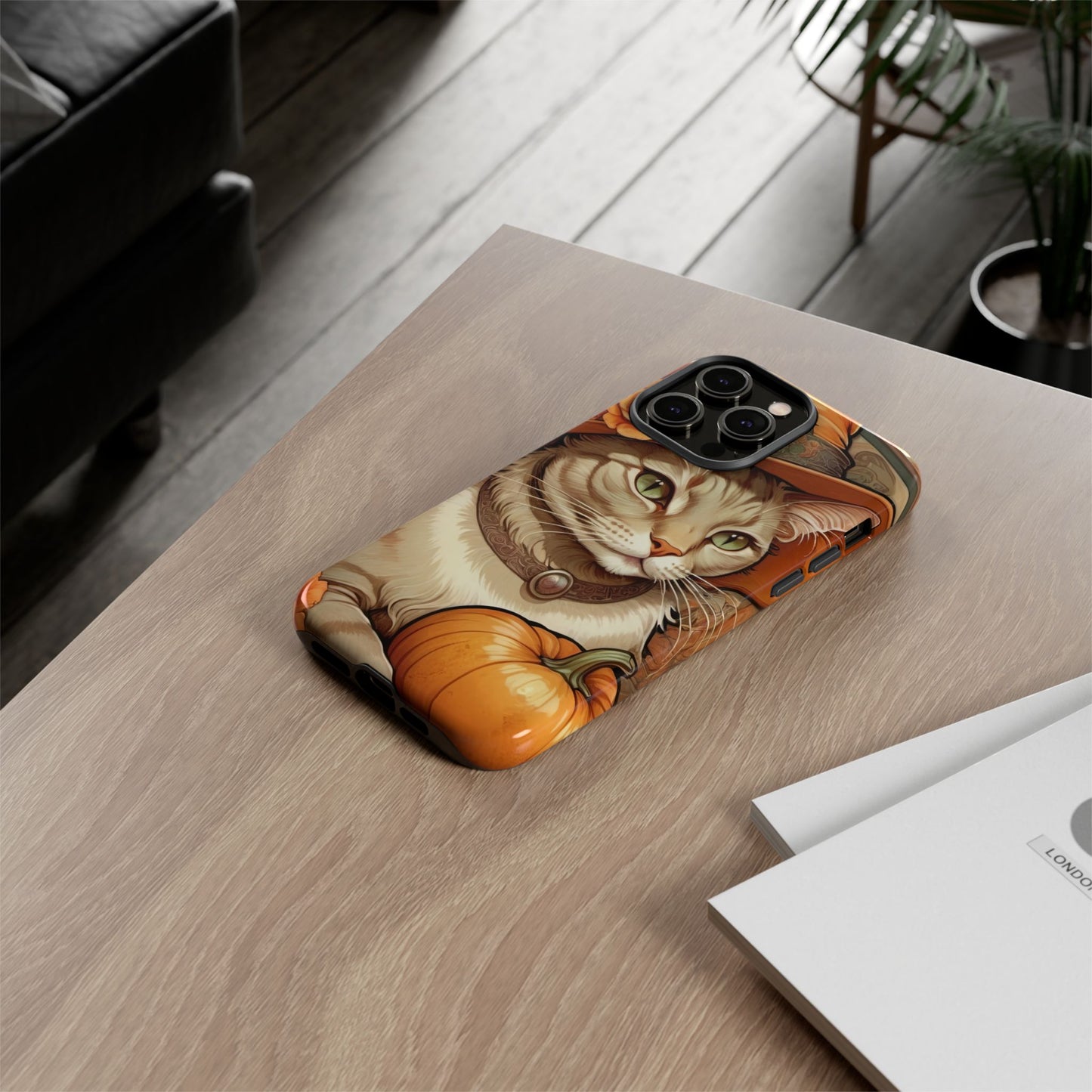 Halloween Alphonse Mucha Tough Phone Cases