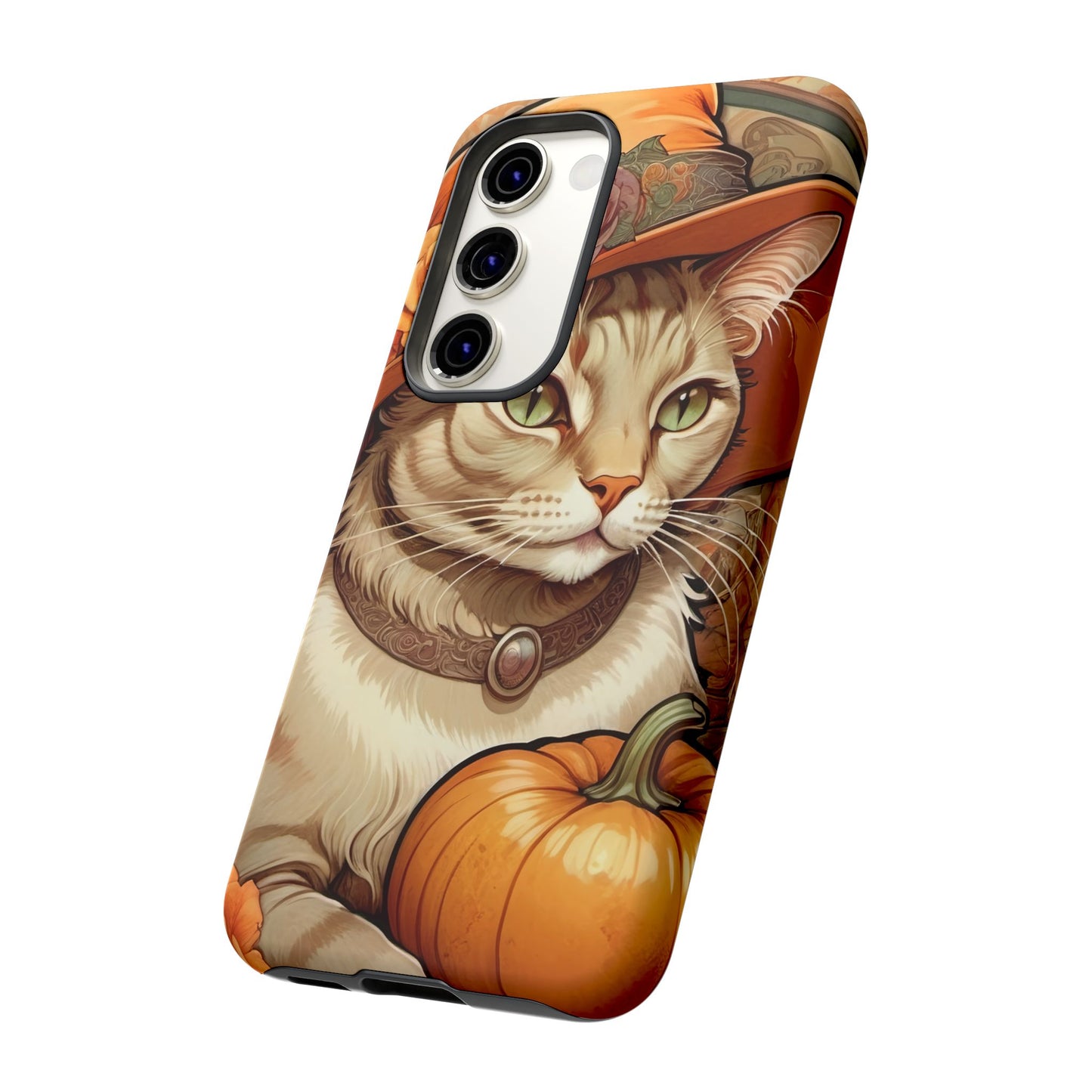 Halloween Alphonse Mucha Tough Phone Cases