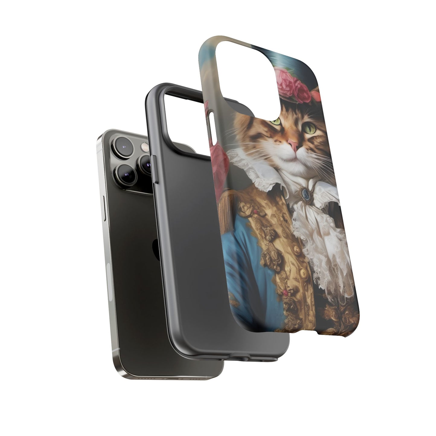 Rococo Cat Tough Phone Cases (A Gentleman)