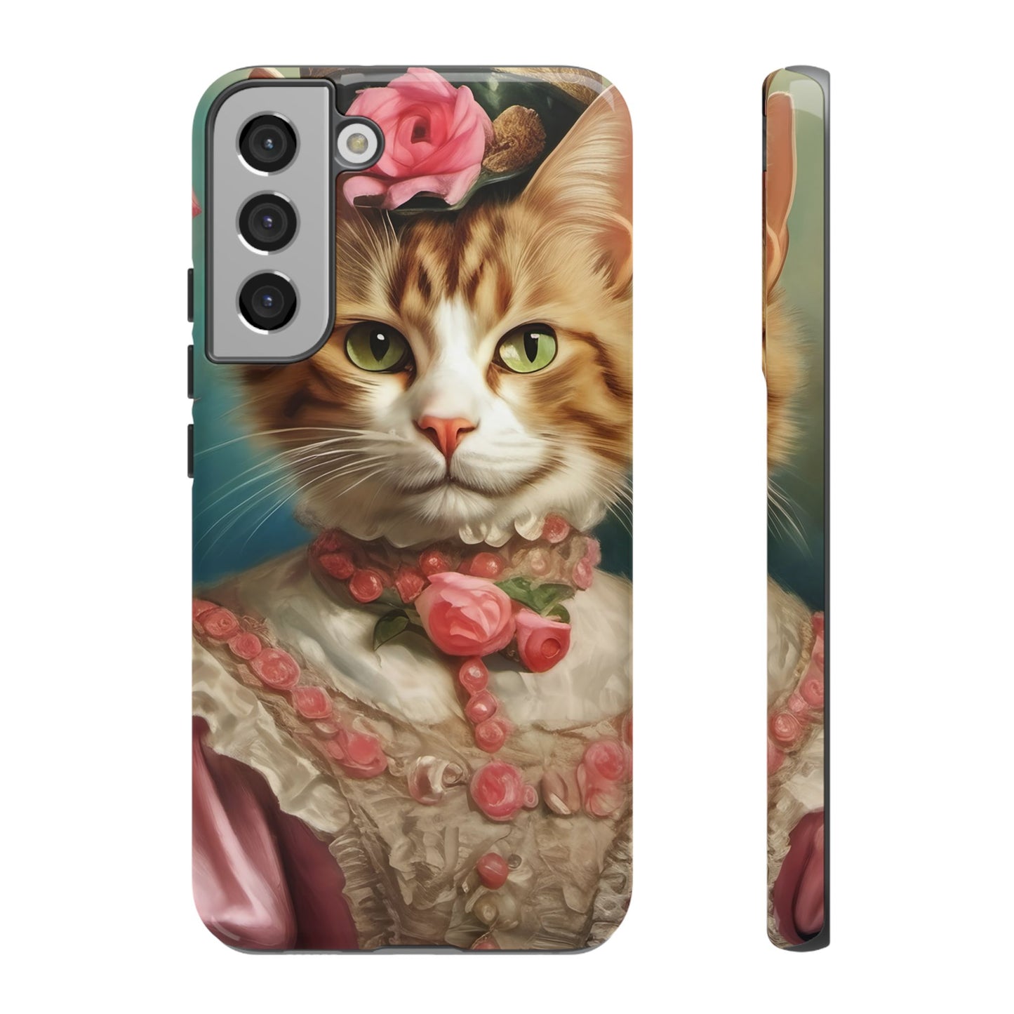 Rococo Cat Tough Phone Cases (A Queen 2)