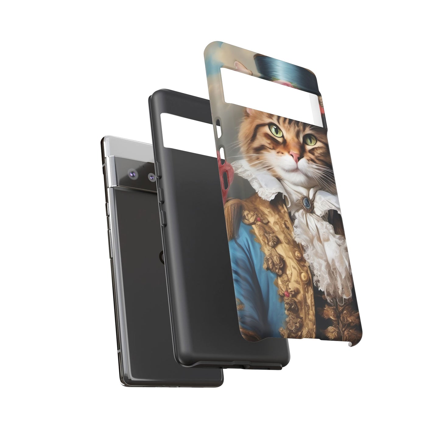 Rococo Cat Tough Phone Cases (A Gentleman)