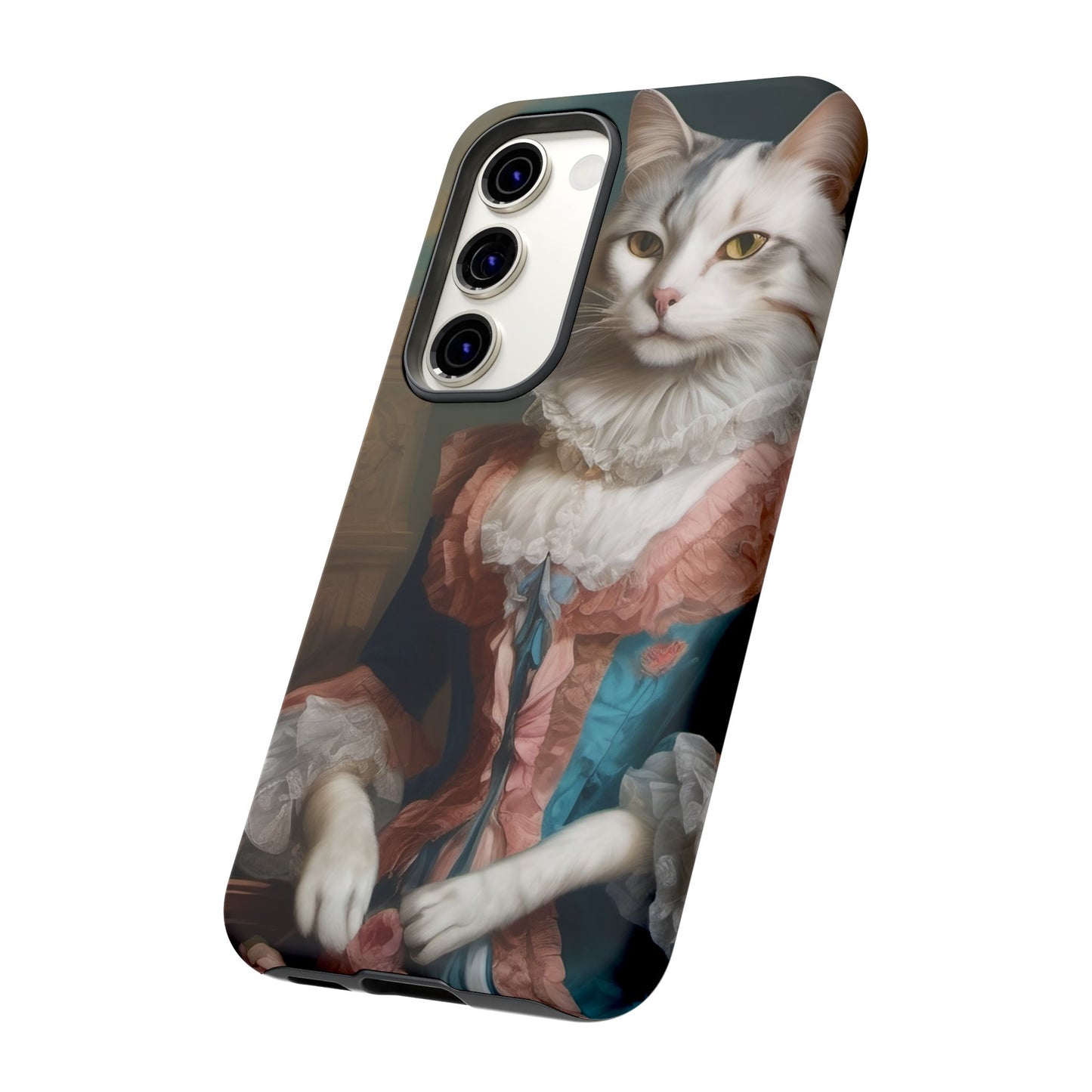 Rococo Cat Tough Phone Cases (A Queen 3)