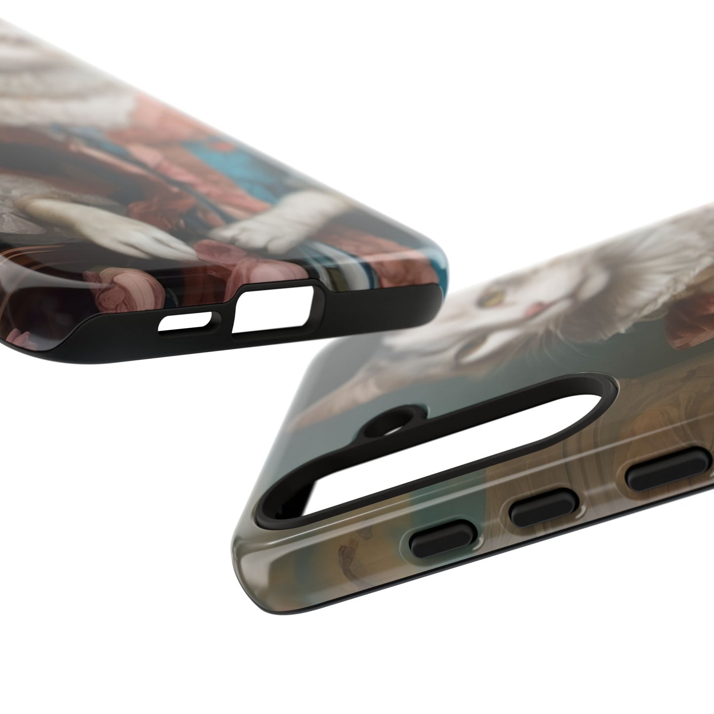 Rococo Cat Tough Phone Cases (A Queen 3)