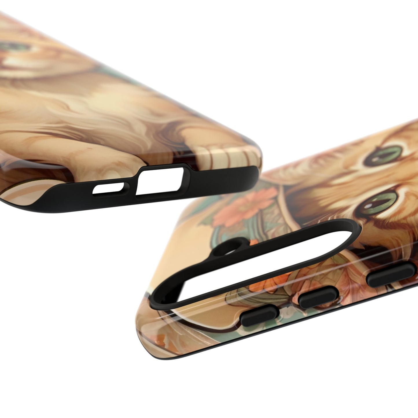Alphonse Mucha Tough Phone Cases (A kitten)