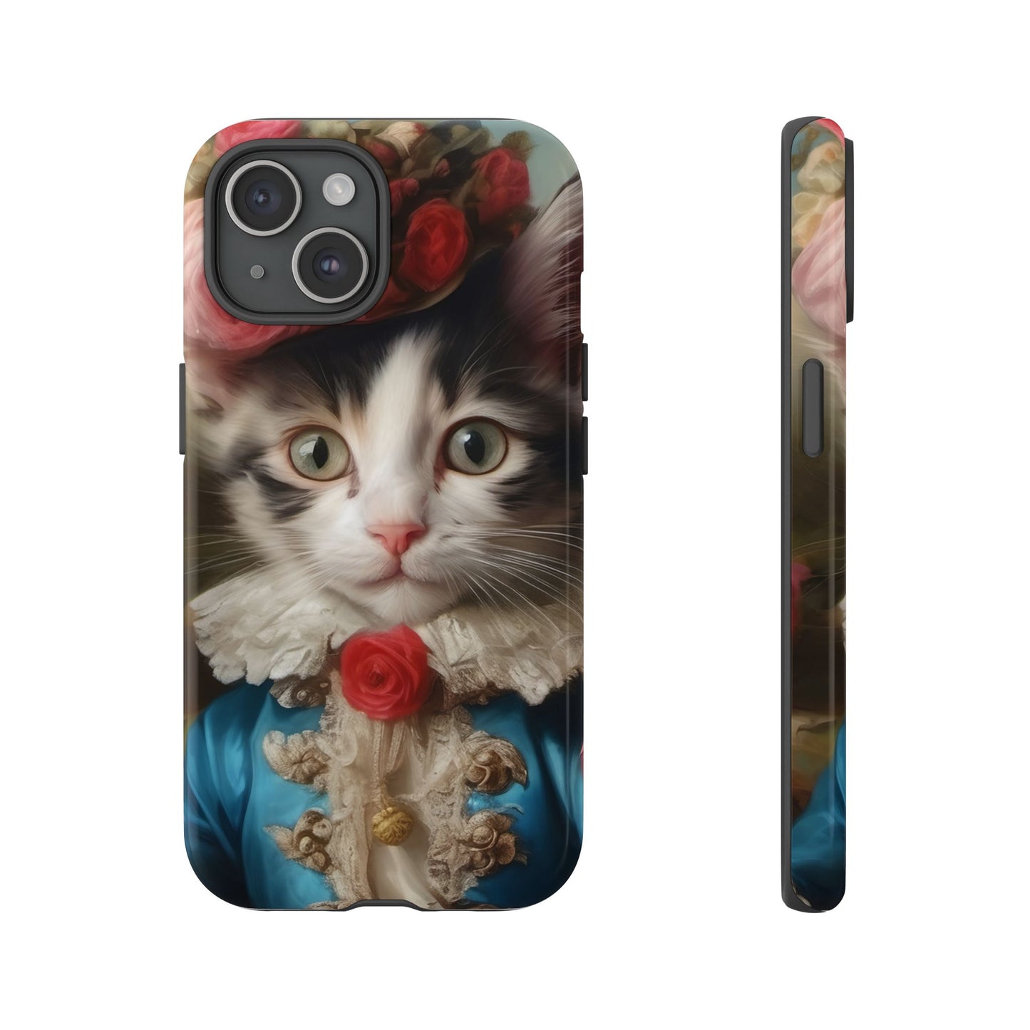 Rococo Cat Tough Phone Cases (A Kitten)