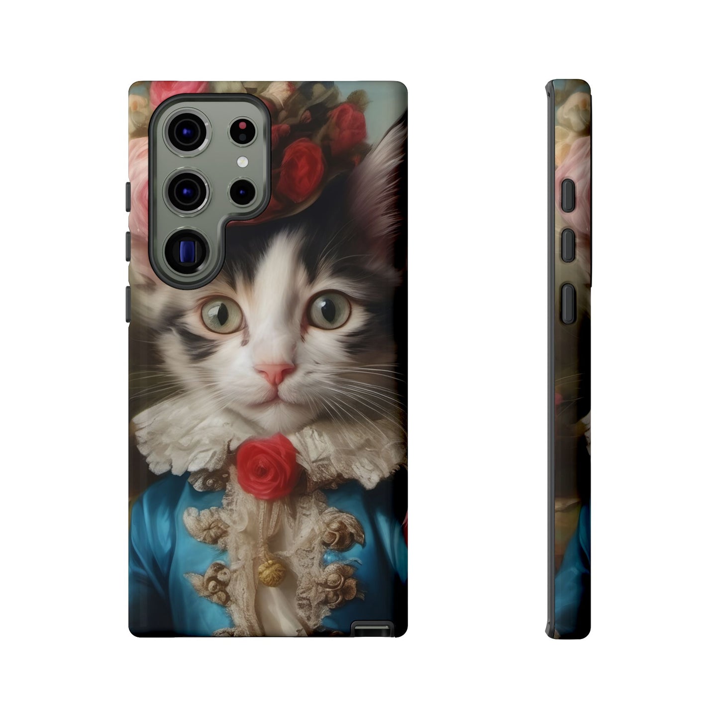 Rococo Cat Tough Phone Cases (A Kitten)