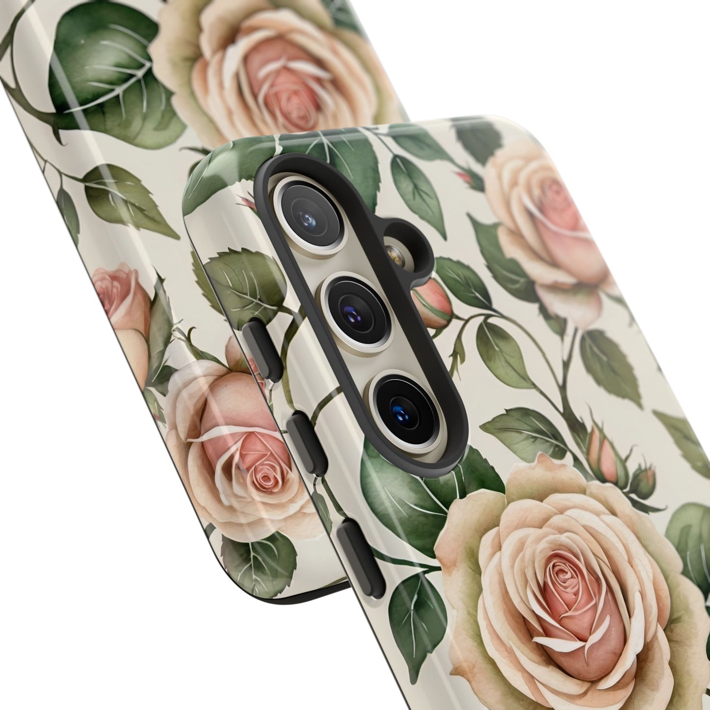 Watercolor Large Roses Tough Cases 2