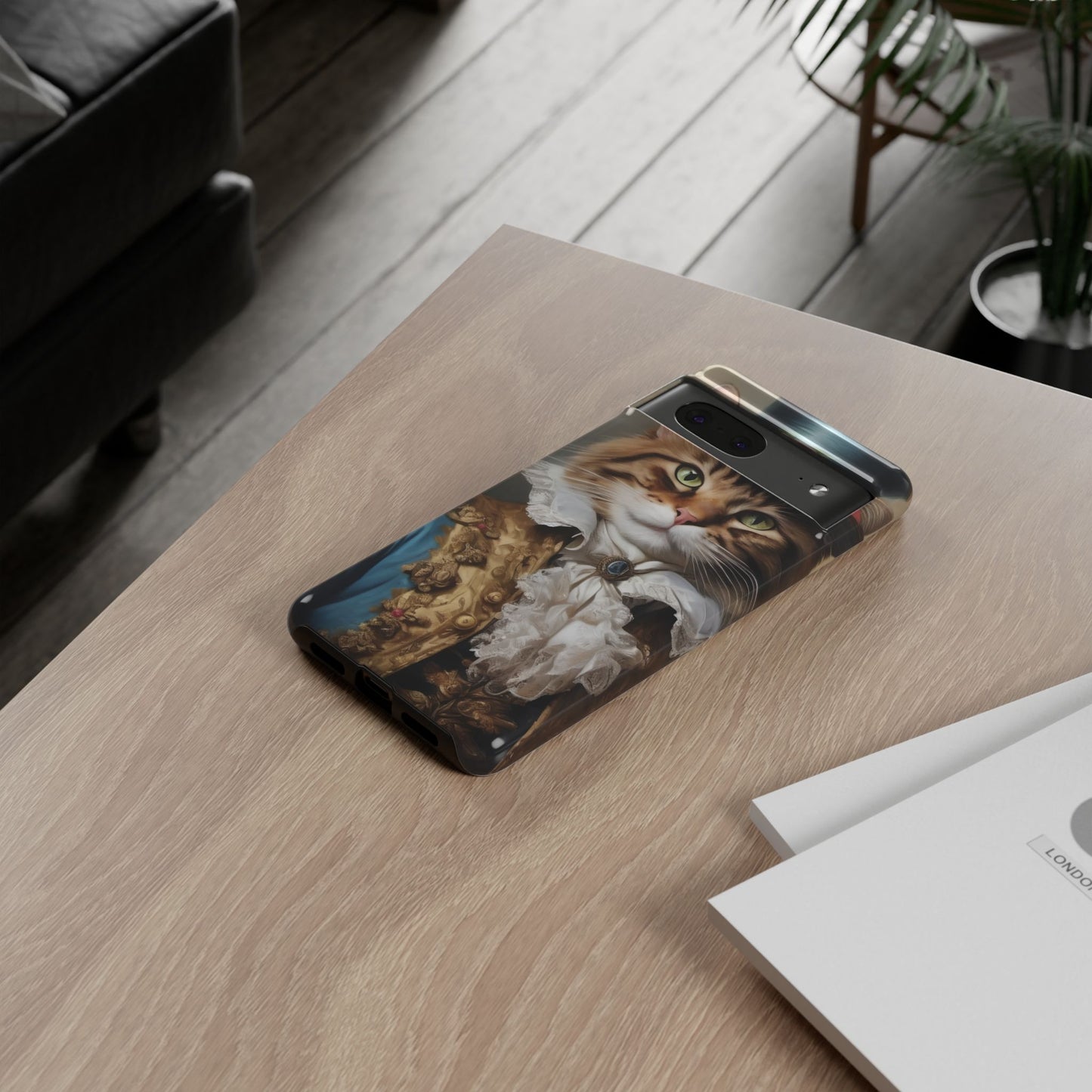 Rococo Cat Tough Phone Cases (A Gentleman)