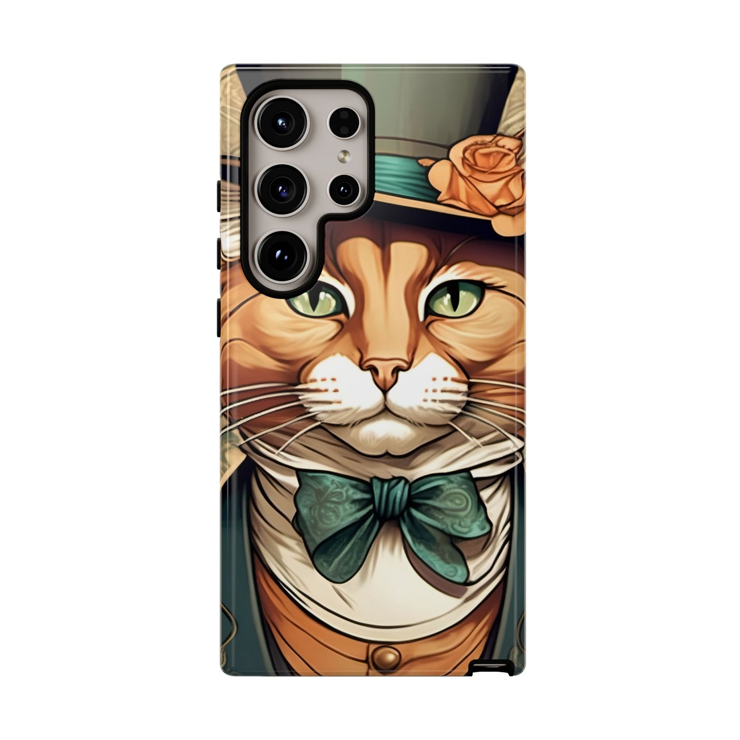 Alphonse Mucha Tough Phone Cases (A gentleman cat)