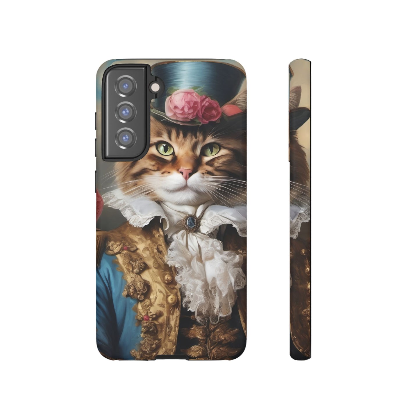 Rococo Cat Tough Phone Cases (A Gentleman)