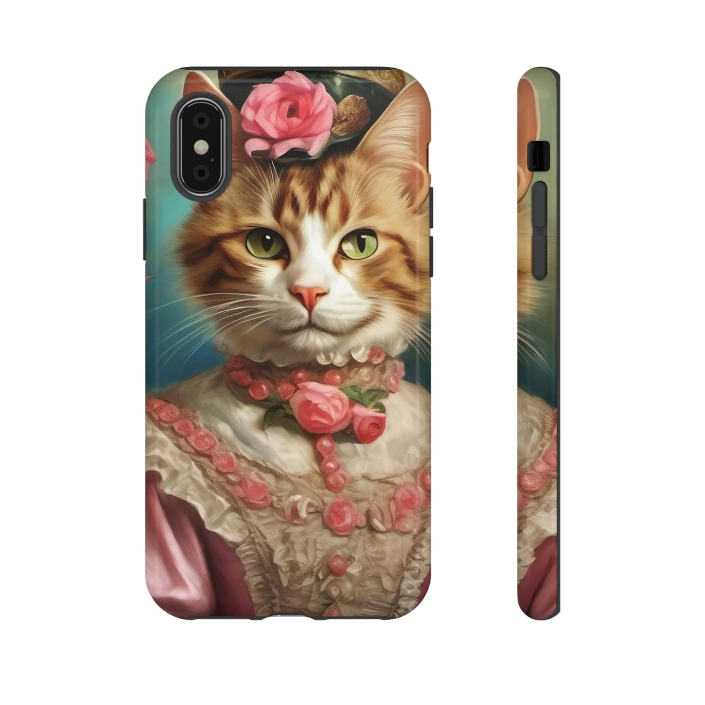 Rococo Cat Tough Phone Cases (A Queen 2)