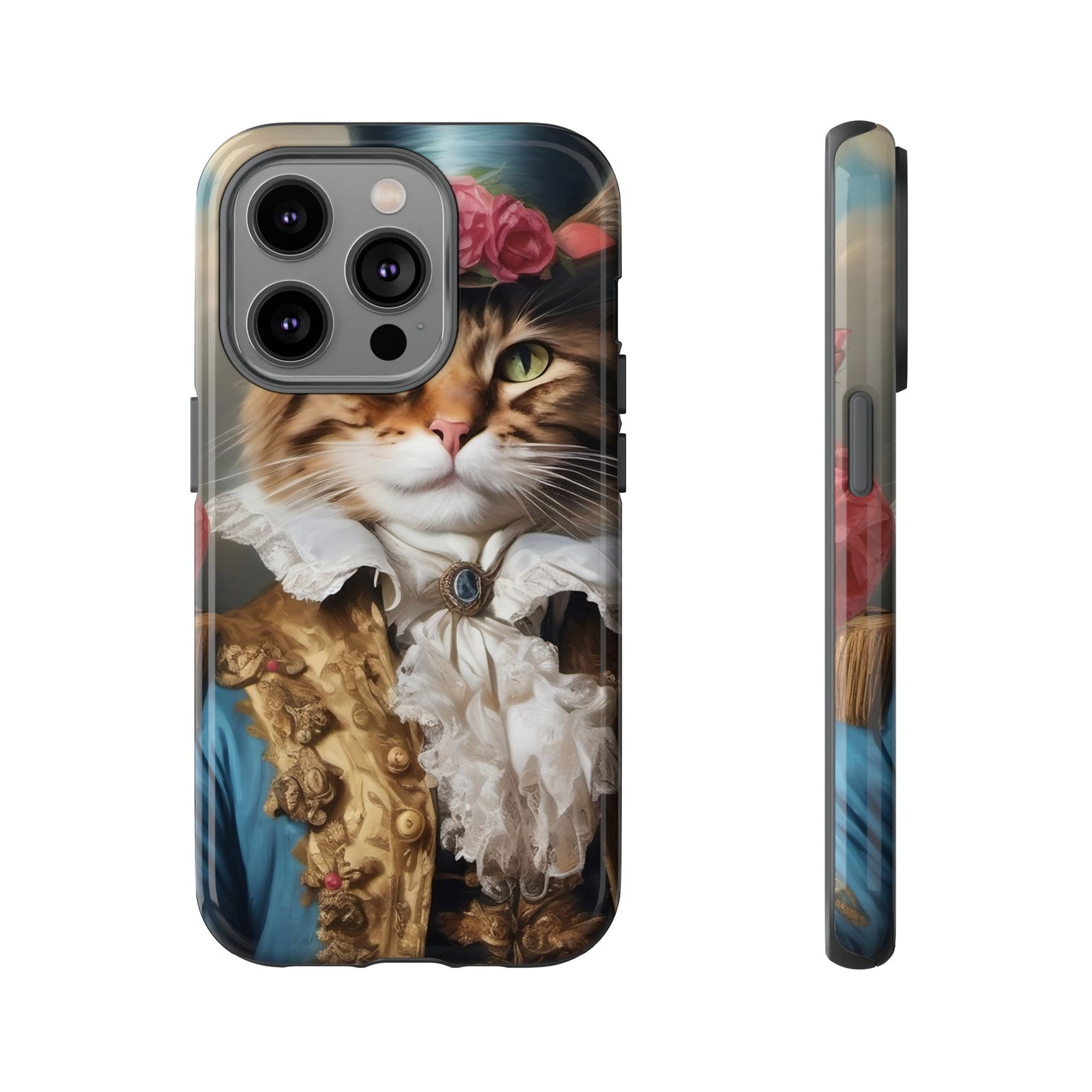 Rococo Cat Tough Phone Cases (A Gentleman)