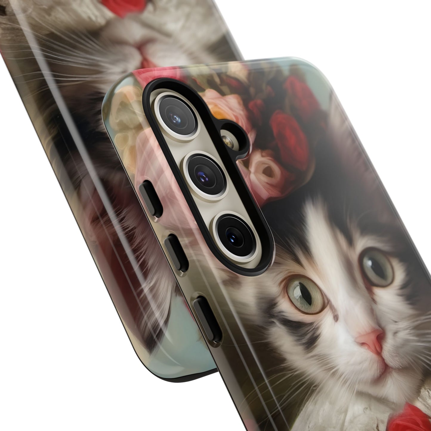 Rococo Cat Tough Phone Cases (A Kitten)