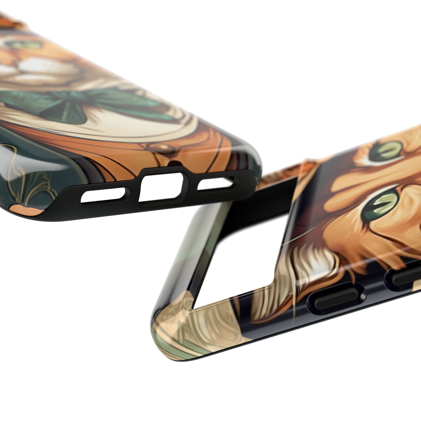 Alphonse Mucha Tough Phone Cases (A gentleman cat)