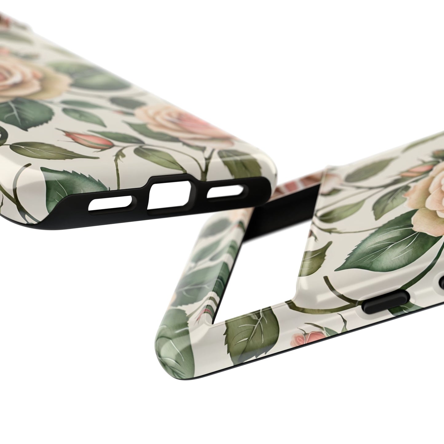 Watercolor Large Roses Tough Cases 2
