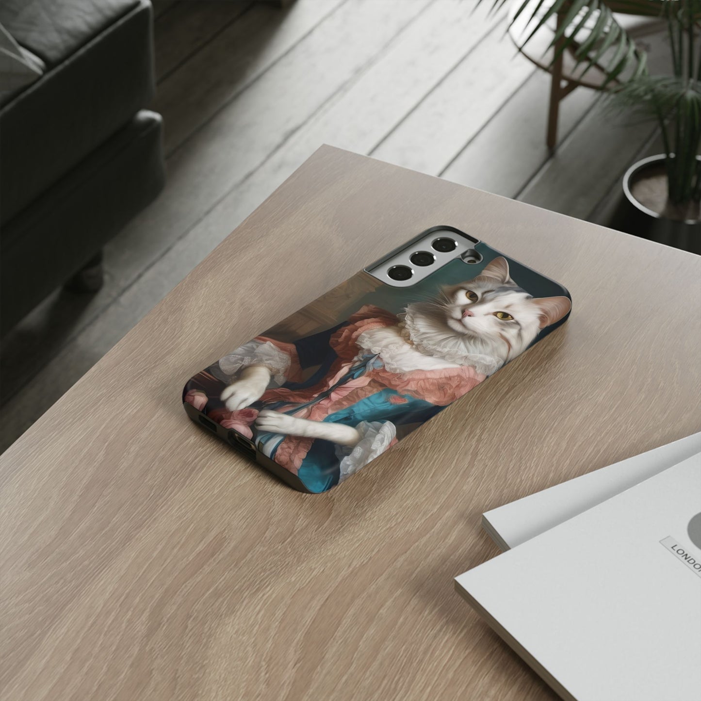 Rococo Cat Tough Phone Cases (A Queen 3)