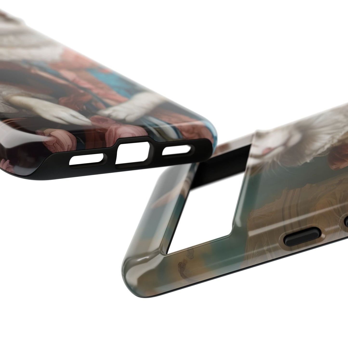 Rococo Cat Tough Phone Cases (A Queen 3)