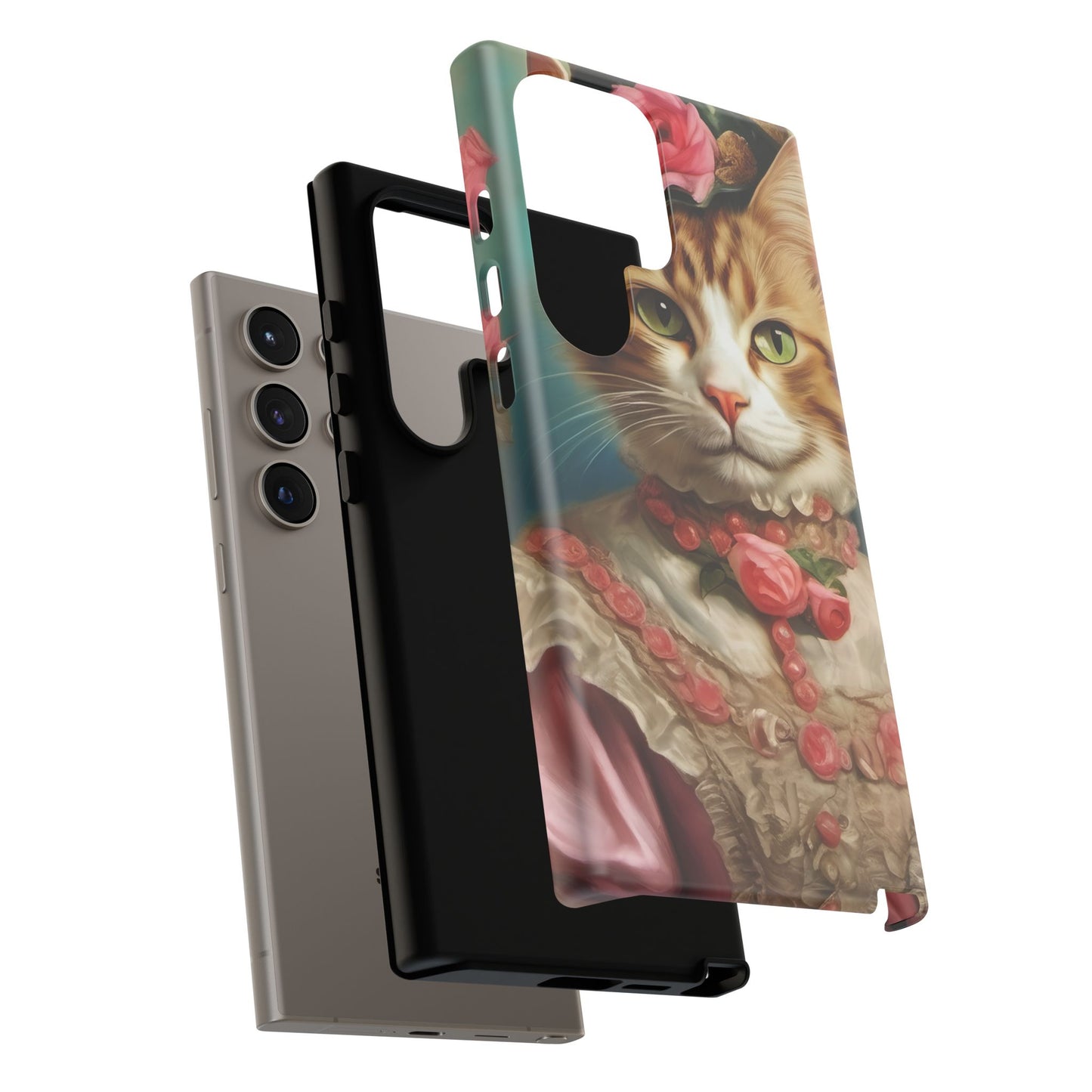 Rococo Cat Tough Phone Cases (A Queen 2)