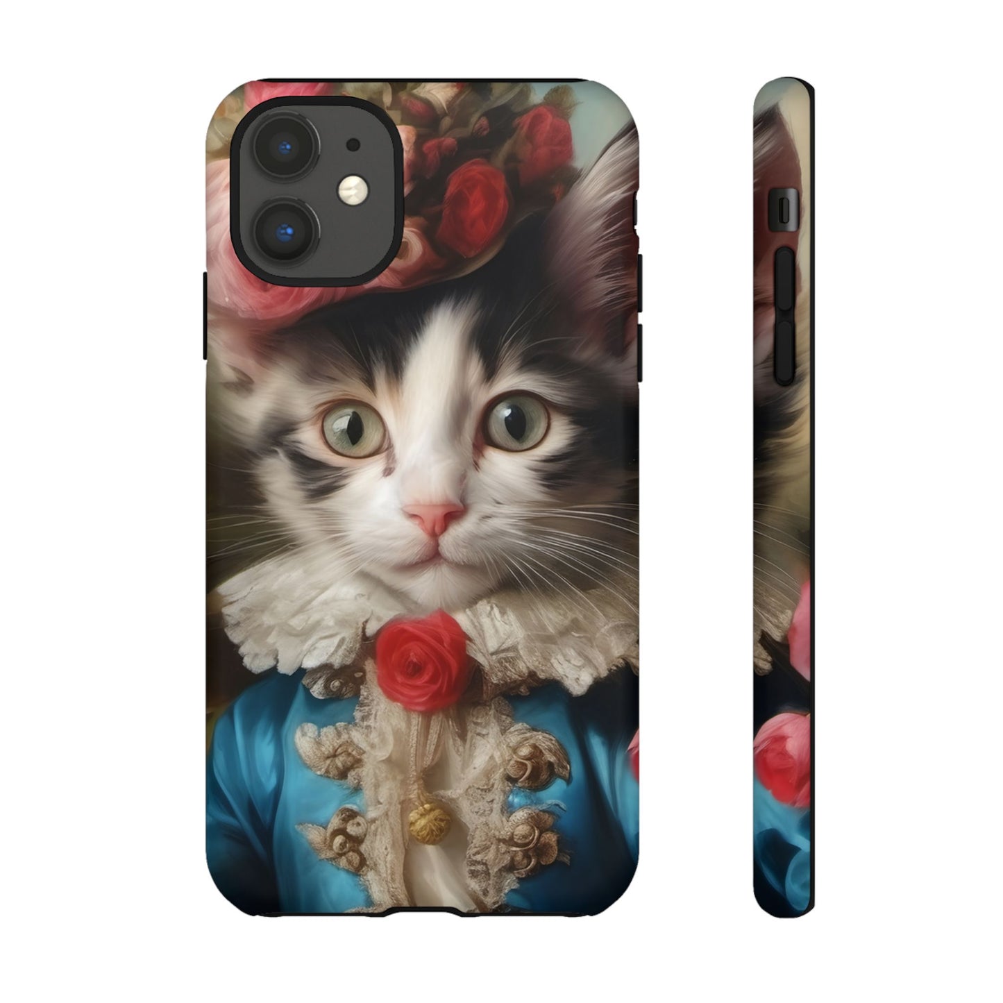 Rococo Cat Tough Phone Cases (A Kitten)