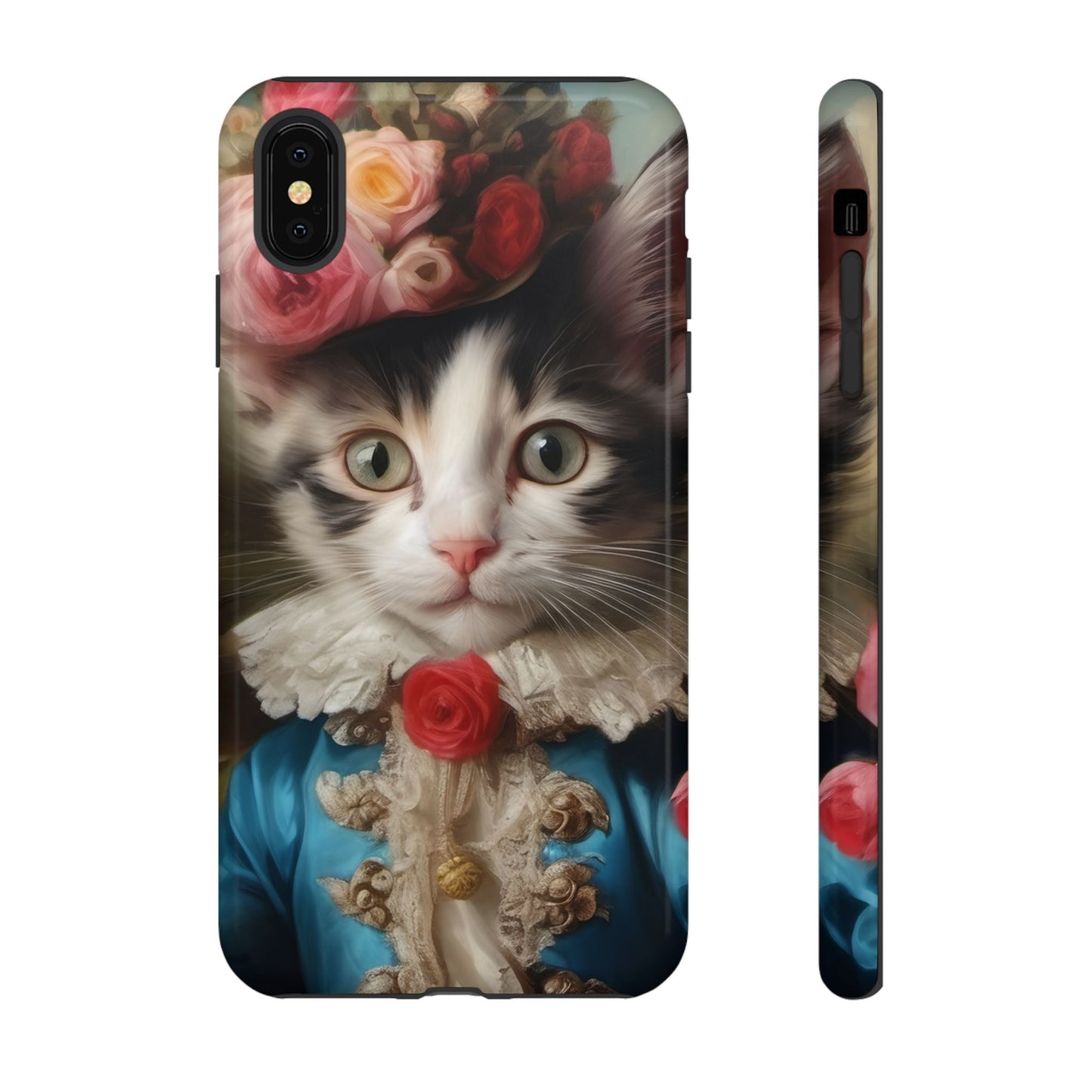 Rococo Cat Tough Phone Cases (A Kitten)