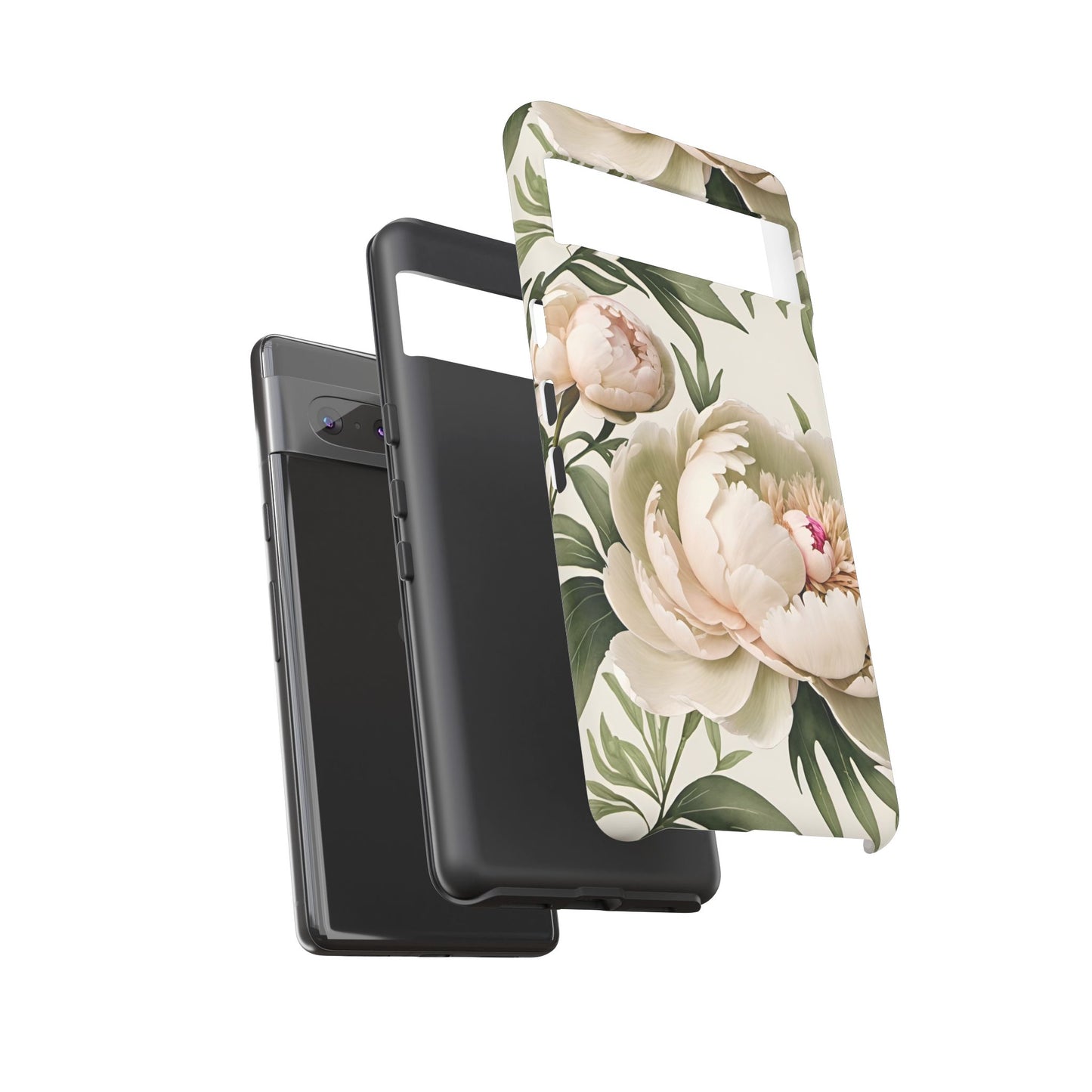 Watercolor Large Peonies Tough Cases