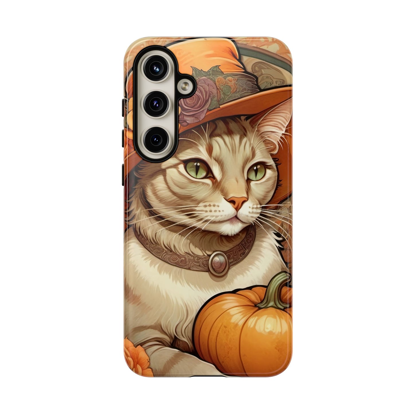 Halloween Alphonse Mucha Tough Phone Cases