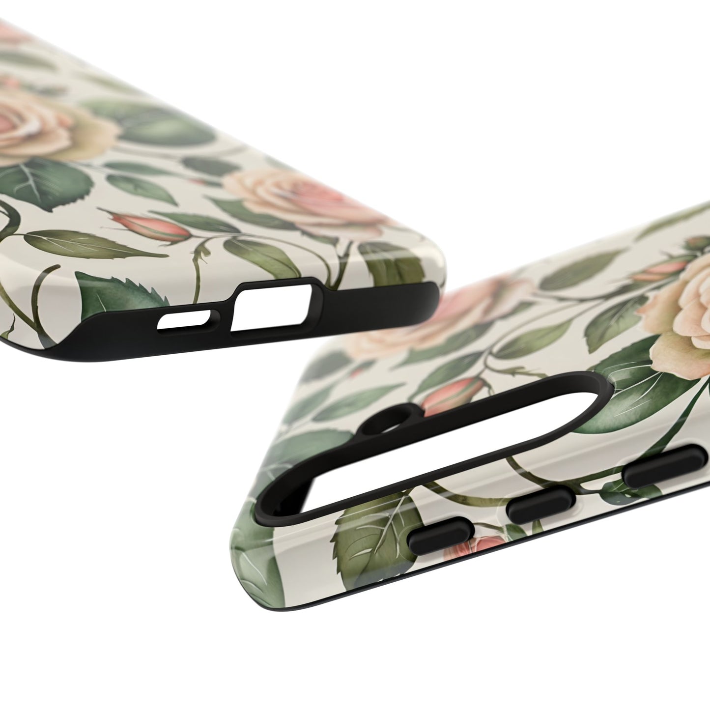 Watercolor Large Roses Tough Cases 2