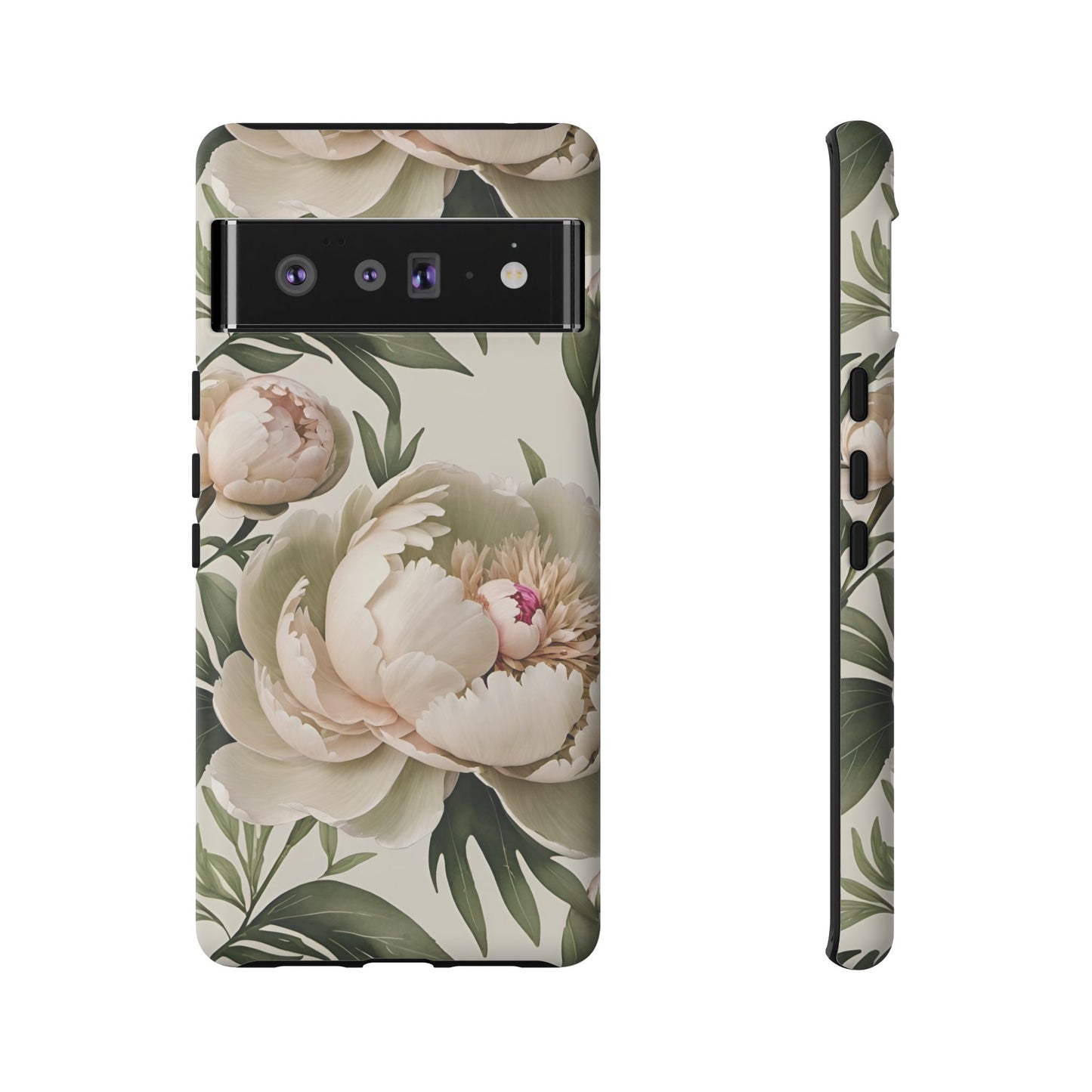 Watercolor Large Peonies Tough Cases