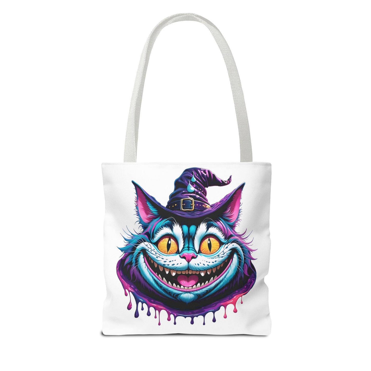 Halloween Cheshire Cat Tote Bag