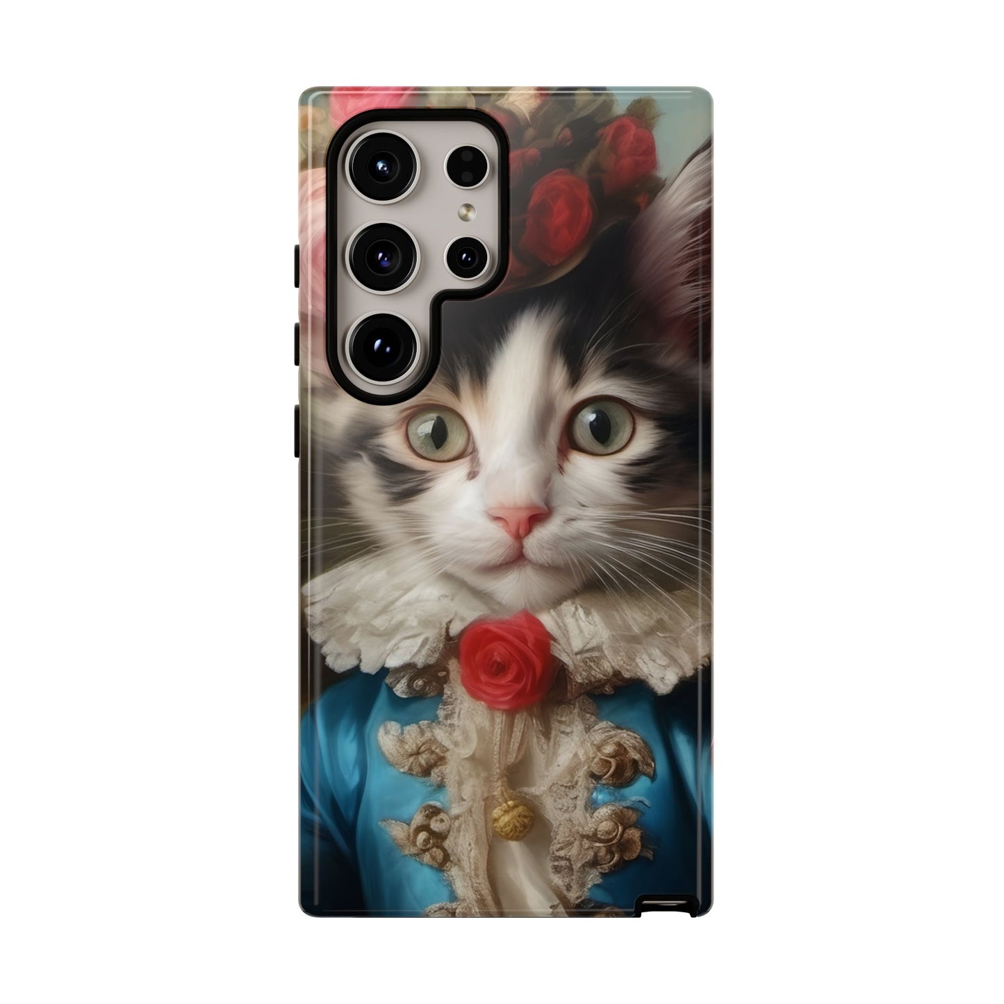 Rococo Cat Tough Phone Cases (A Kitten)