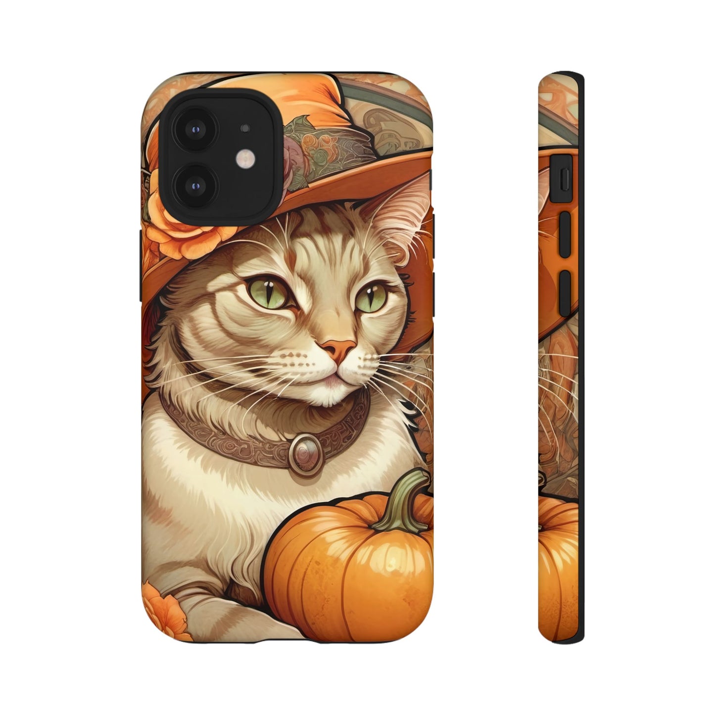 Halloween Alphonse Mucha Tough Phone Cases