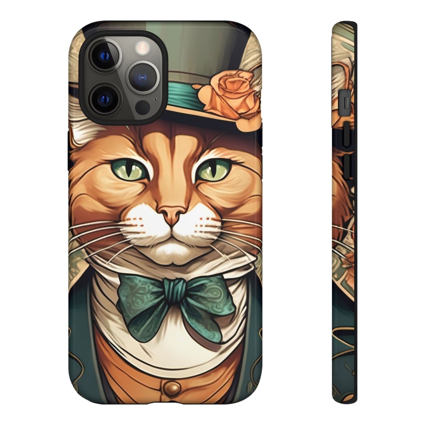 Alphonse Mucha Tough Phone Cases (A gentleman cat)