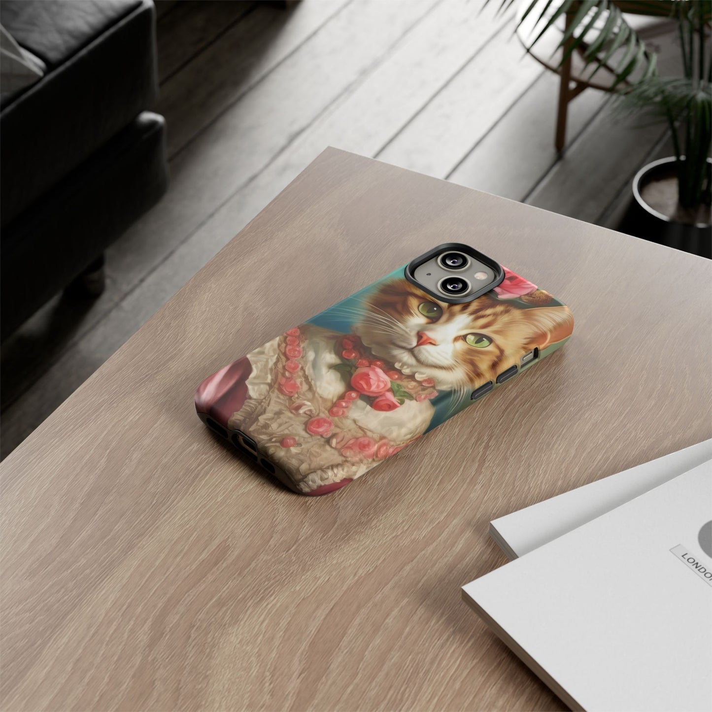 Rococo Cat Tough Phone Cases (A Queen 2)