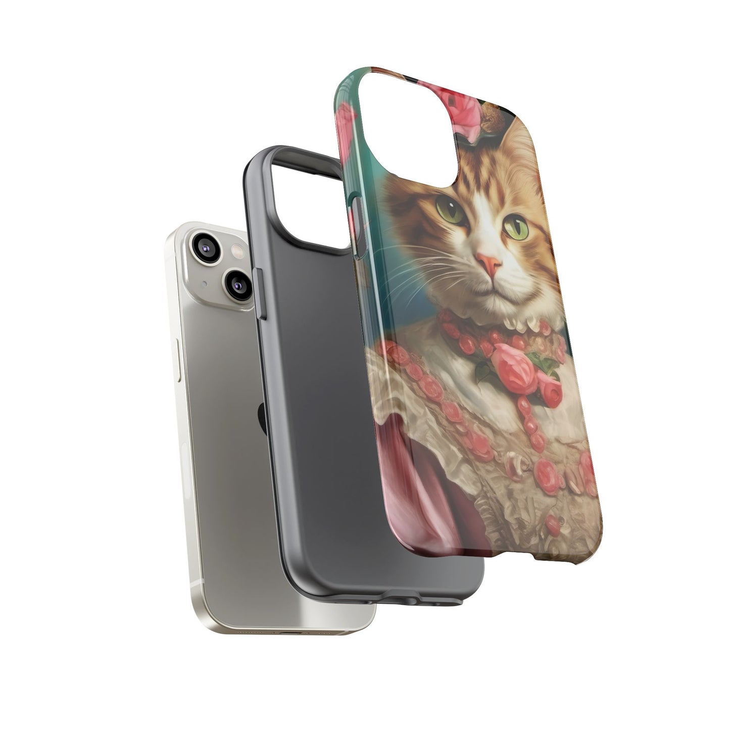 Rococo Cat Tough Phone Cases (A Queen 2)