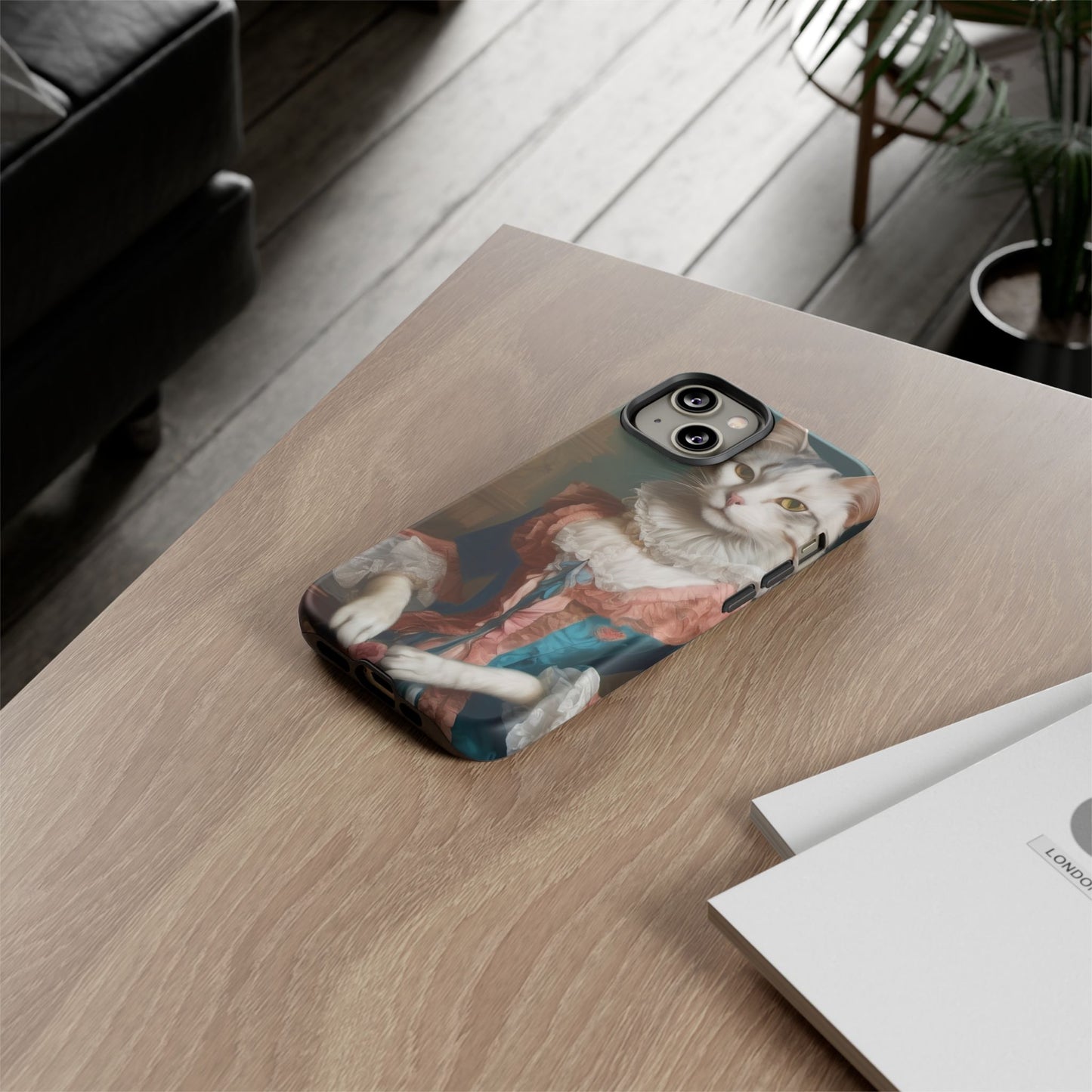 Rococo Cat Tough Phone Cases (A Queen 3)