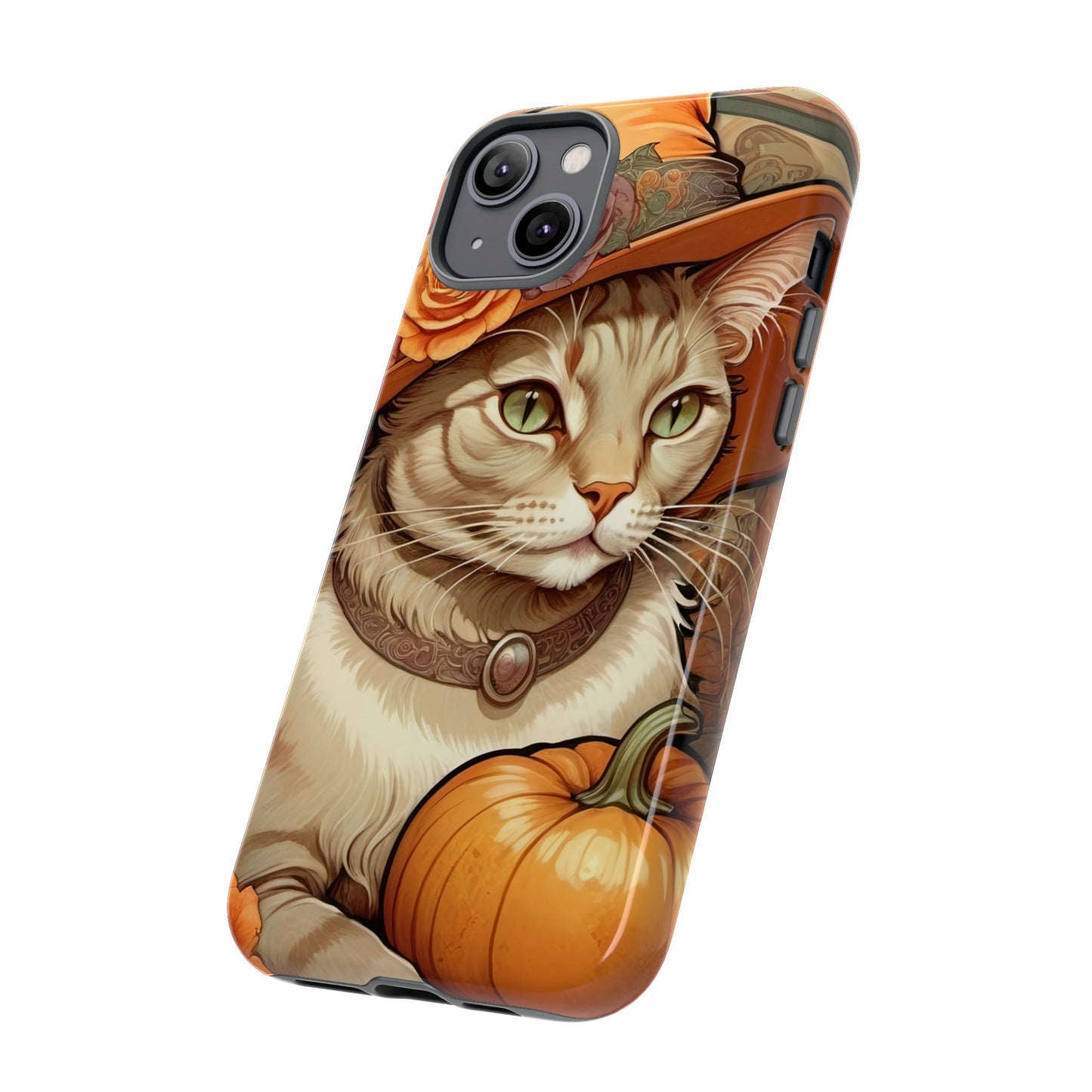 Halloween Alphonse Mucha Tough Phone Cases