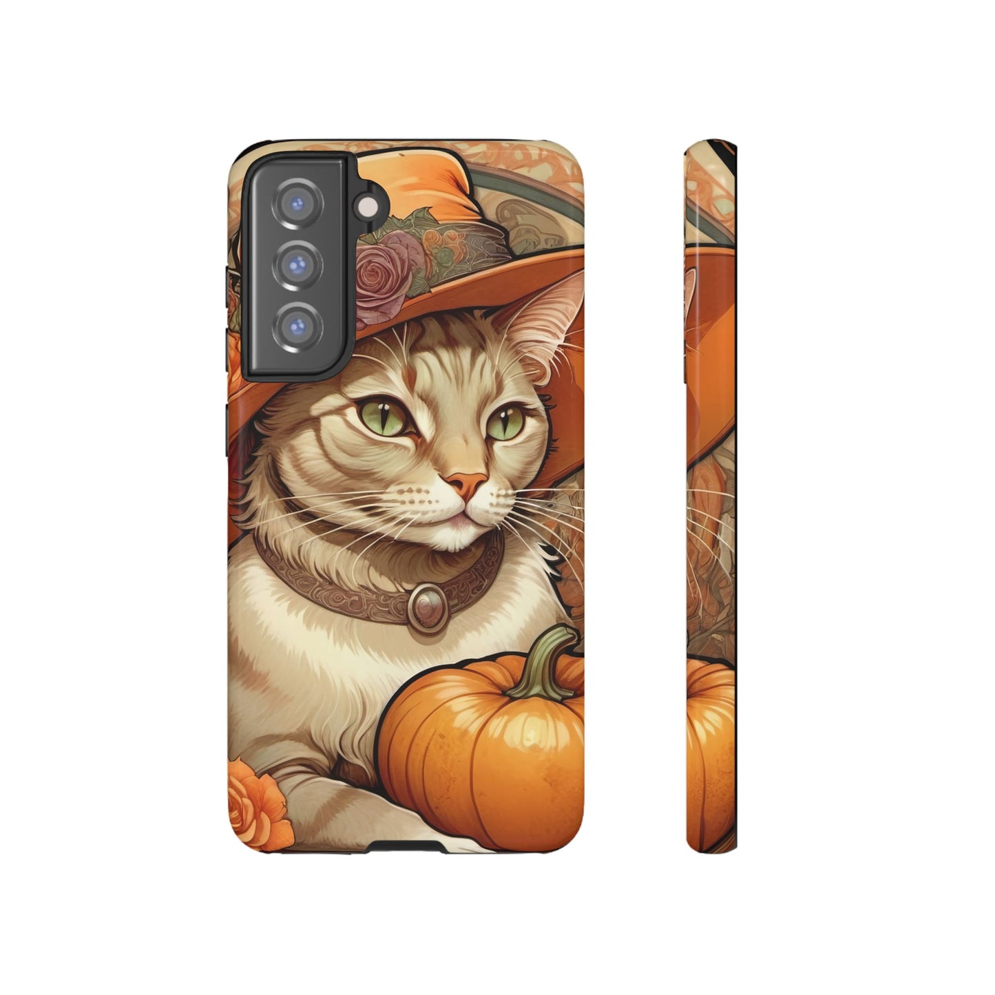Halloween Alphonse Mucha Tough Phone Cases