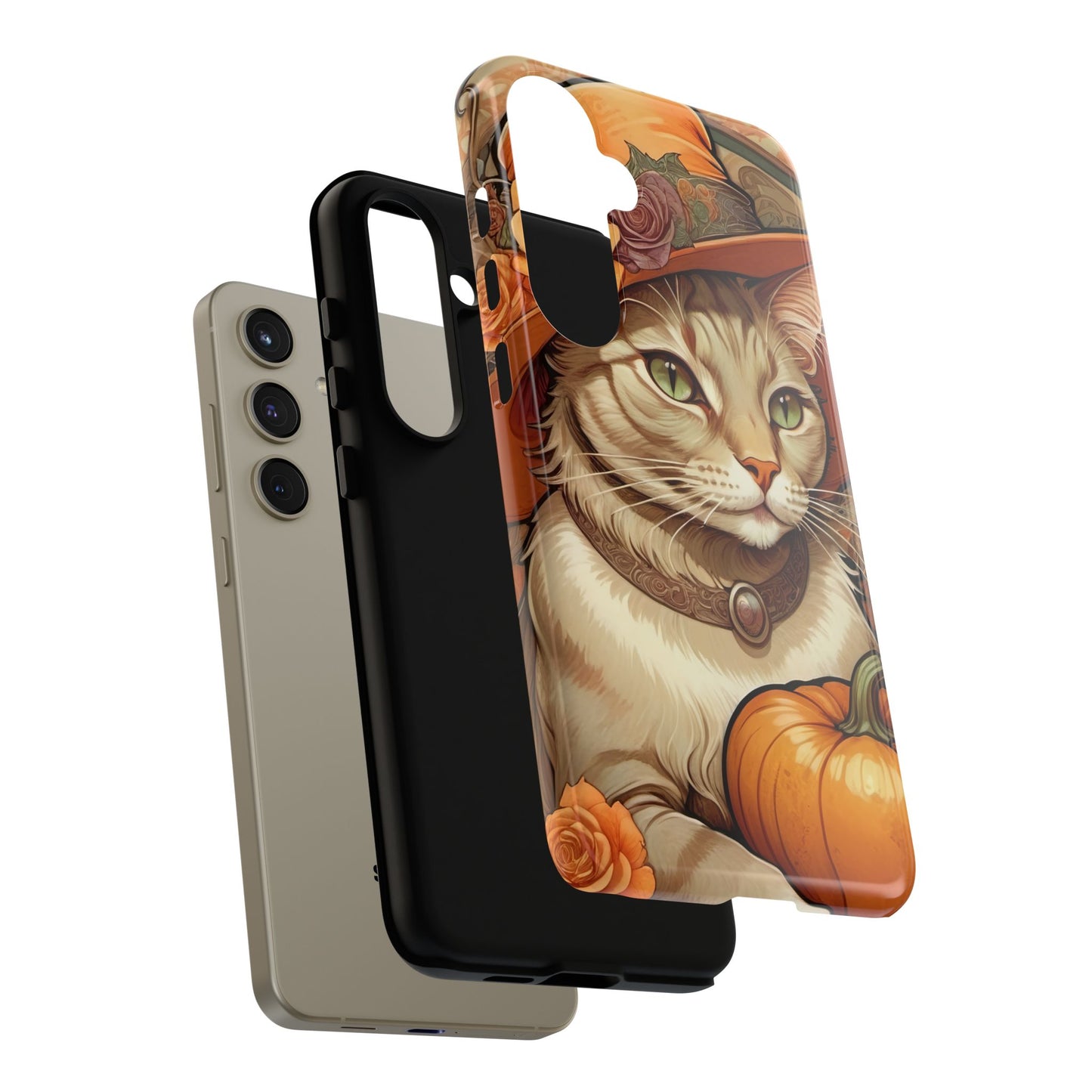 Halloween Alphonse Mucha Tough Phone Cases