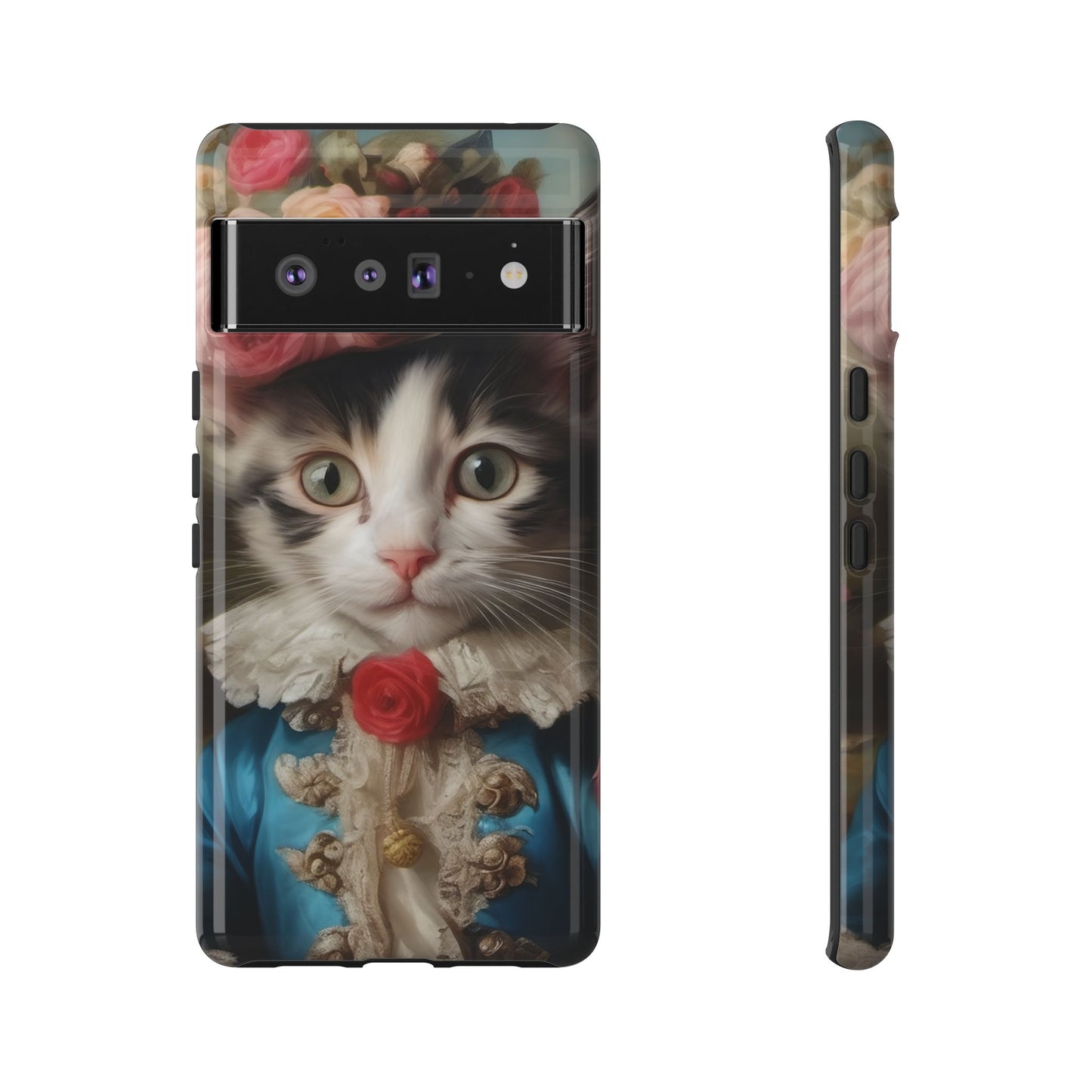 Rococo Cat Tough Phone Cases (A Kitten)